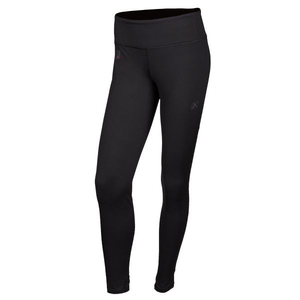 Underlayer Snow Klim Pantaloni Base Layer Snowmobil Dama Solstice 1.0 Black