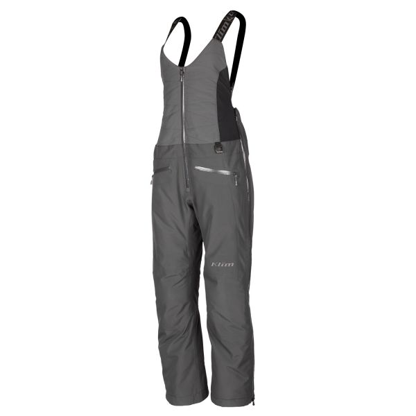 Pantaloni Snow - Dama Klim Pantaloni Dama Snowmobil Insulated Allure Regular Bib Asphalt