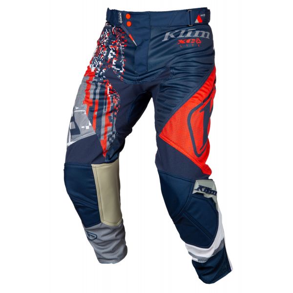 Pants MX-Enduro Klim XC Lite Pant Digital Chaos Red