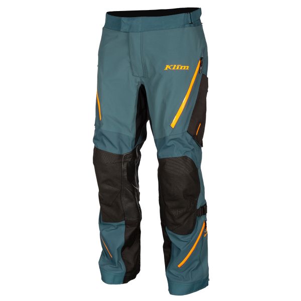 Pantaloni Moto Textil Klim Pantaloni Moto Textili Badlands Pro Short Petrol/Strike Orange