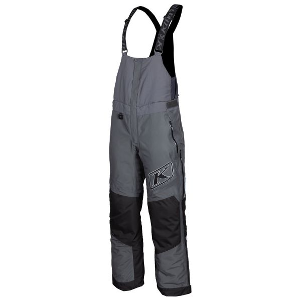 Pantaloni Snow Klim Pantaloni Snowmobil Insulated Klimate Bib Tall Asphalt/Black