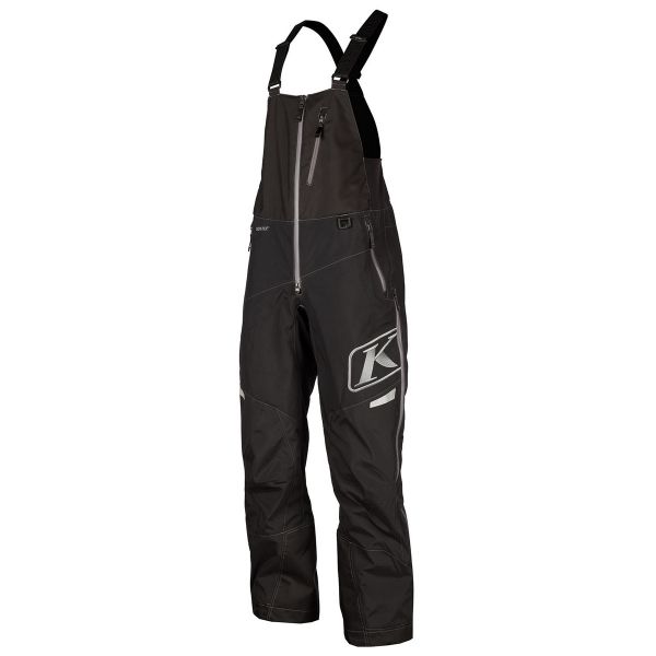 Bibs Klim Non-Insulated Snowmobil Pants Storm Bib Tall Black