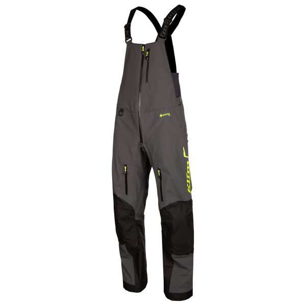 Pantaloni Snow Klim Pantaloni Snowmobil Non-Insulated Togwotee Bib Asphalt Hi-Vis
