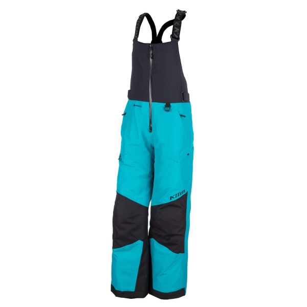 Pantaloni Snow - Dama Klim Pantaloni Snowmobil Insulated Dama Allure Bib Arctic Teal/Black 25