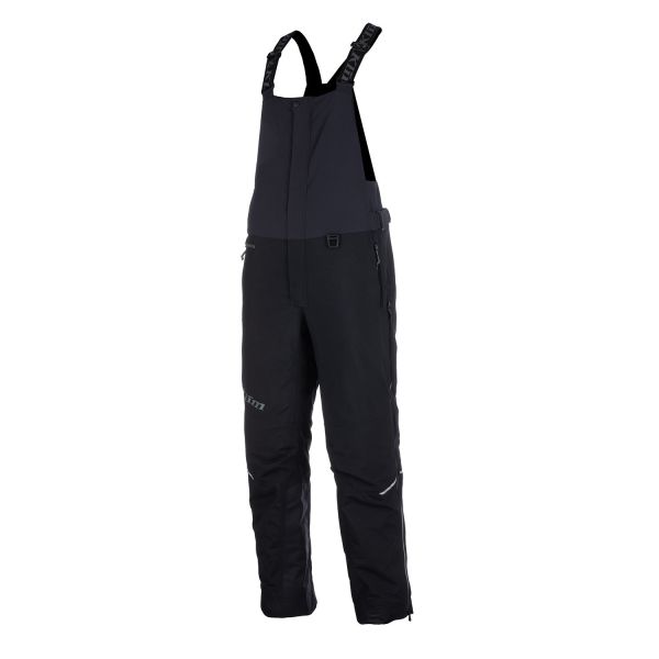 Bibs Klim Insulated Snow Pants Element Bib Black/Asphalt 25