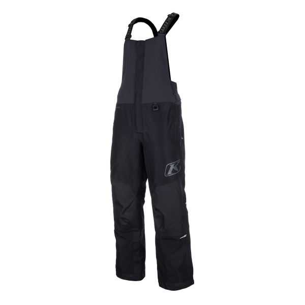 Bibs Klim Insulated Snow Pants Instinct Bib Black/Asphalt 25
