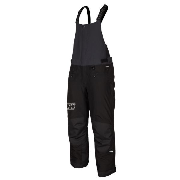 Pantaloni Snow Klim Pantaloni Snowmobil Insulated Klimate Bib Tall Black/Metallic Silver