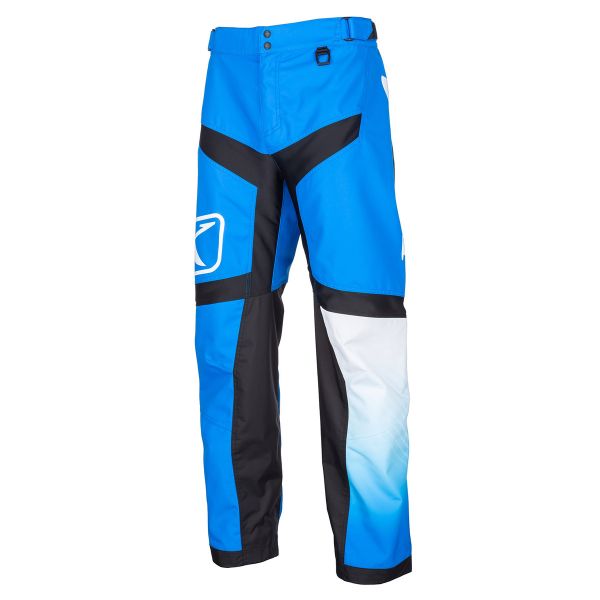 Pantaloni Snow Klim Pantaloni Snowmobil Non-Insulated Revolt Electric Blue Lemonade/White 24