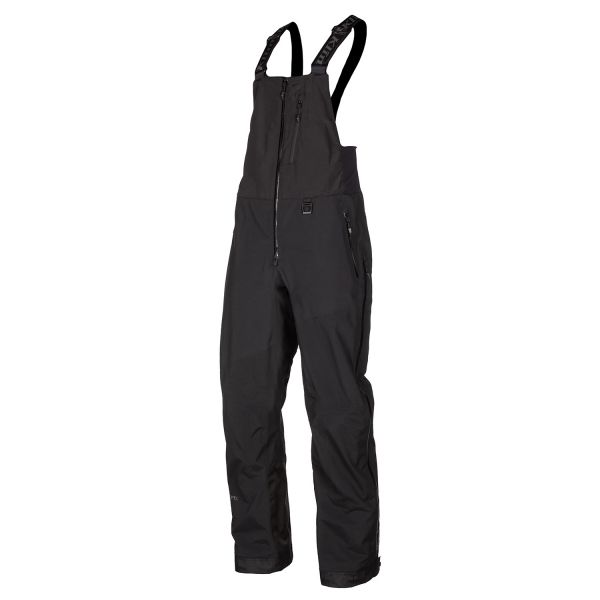 Bibs Klim Non-Insulated Snowmobil  Storm Bib Black/Asphalt