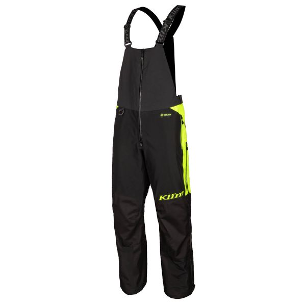 Bibs Klim Non-Insulated Snowmobil Tomahawk Bib Black/Hi-Vis
