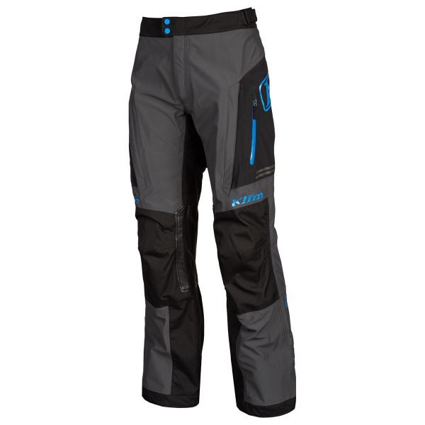 Pantaloni Moto Textil Klim Pantaloni Moto Textil Traverse Black/Kinetik Blue