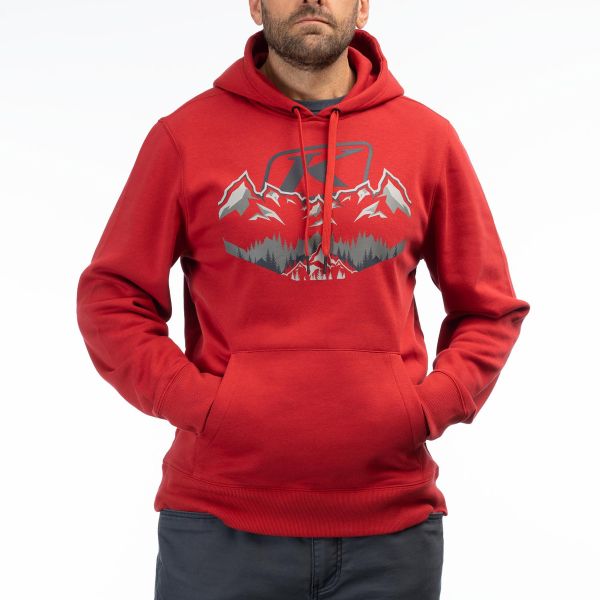 Geci/Hanorace Casual Klim Hanorac Peak Side Chili Pepper/Dress Blues 24