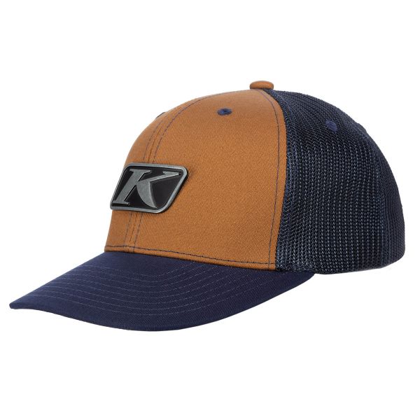 Caps Klim Icon Snap Hat Youth Golden Brown/Dress Blues 24