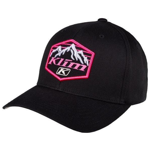  Klim Glacier Hat Black/Knockout Pink