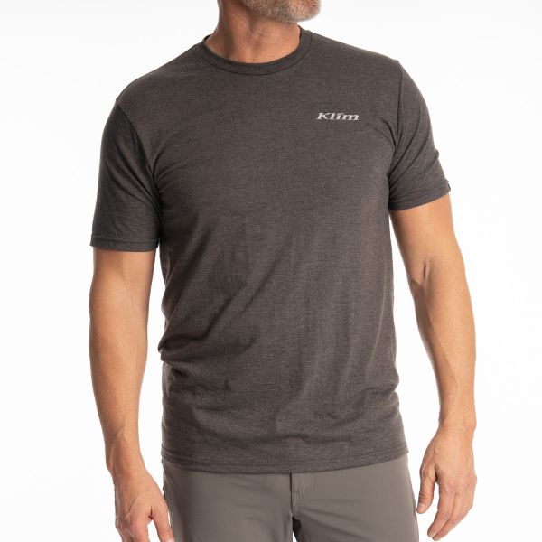 Casual T-shirts/Shirts Klim T-Shirt Frontier Tri-blend Heathered Charcoal/High-rise 25