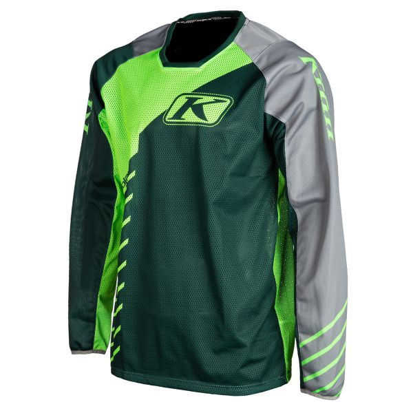 Jerseys MX-Enduro Klim Mojave Jersey Electrik Gecko