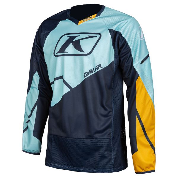 Jerseys MX-Enduro Klim Dakar Jersey Ice Blue