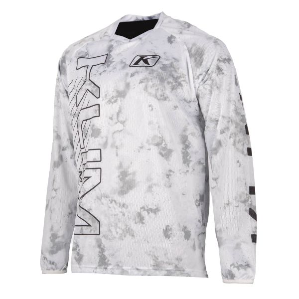 Jerseys MX-Enduro Klim MX/Enduro Jersey Petrol Ignite/White 25