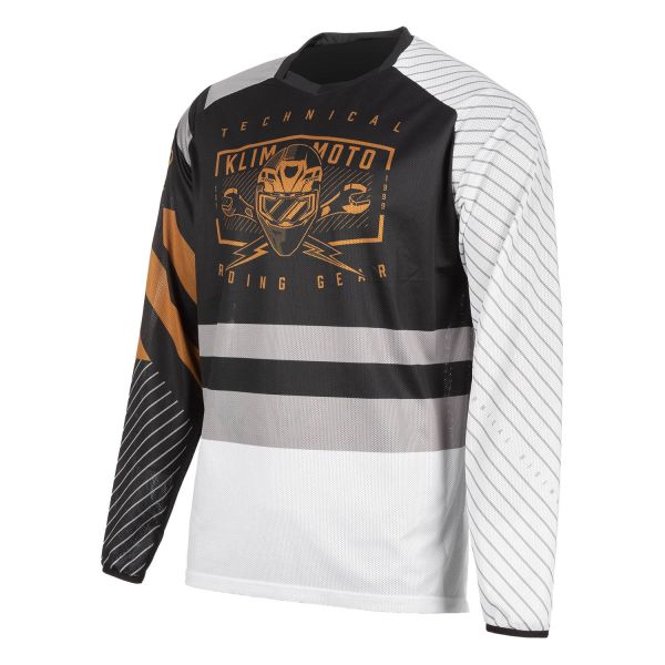 Jerseys MX-Enduro Klim Moto Enduro Jersey Petrol Octane Black/Monument 24