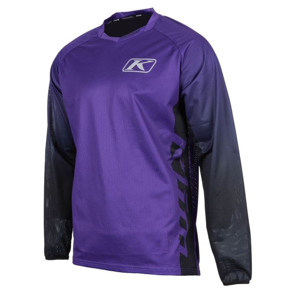 Tricouri MX-Enduro Klim Tricou Moto MX/Enduro XC Lite Purist Heliotrope/Black 24
