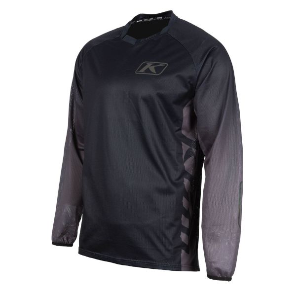 Jerseys MX-Enduro Klim Enduro Moto Jersey XC Lite Purist Stealth Black 24