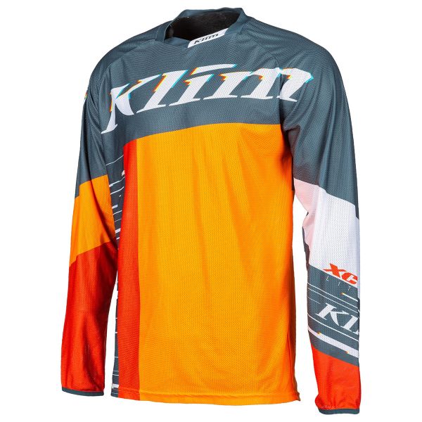 Kids Jerseys MX-Enduro Klim XC Lite Jersey Y Striking Petrol