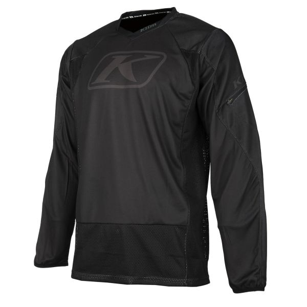 Jerseys MX-Enduro Klim MX/Enduro Jersey Dakar Stealth Black 25