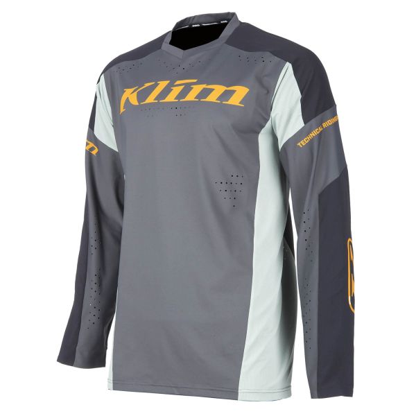 Jerseys MX-Enduro Klim MX/Enduro Jersey XC Pro Slate Gray/Asphalt 25