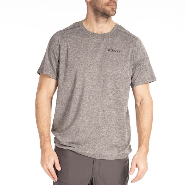 Tricouri/Camasi Casual Klim Tricou Static Peak Heathered Gray 24