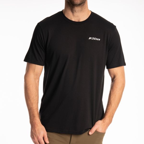 Tricouri/Camasi Casual Klim Tricou Winter Vortex Tri-blend Black/Hi-Vis 25