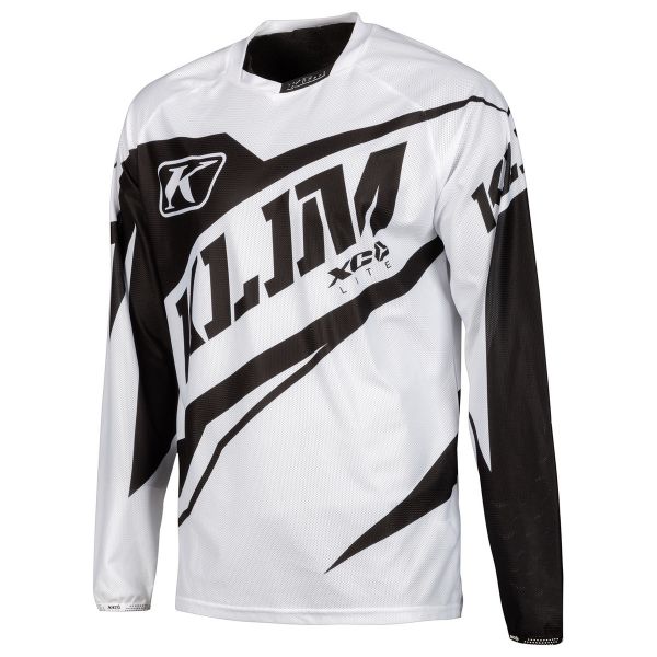Jerseys MX-Enduro Klim XC Lite Black/White 2019 Jersey