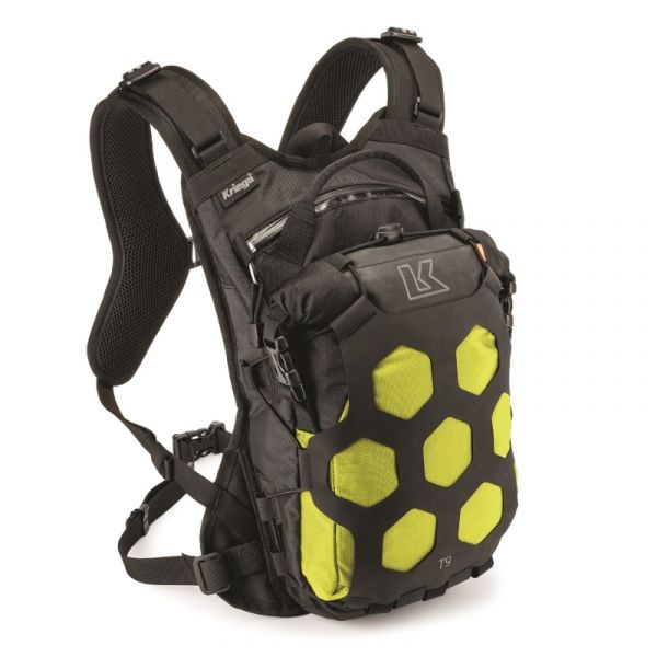  Kriega Rucsac Hidratare Trail 9 Black/Yellow Fluo