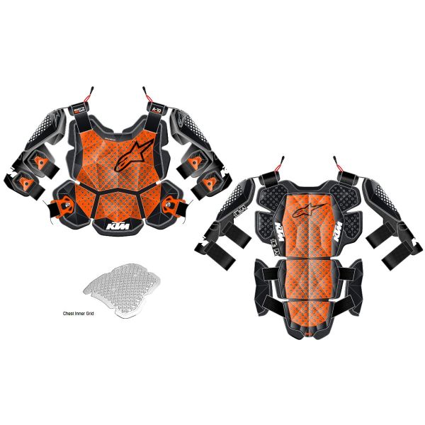 Protection Jackets KTM A-10 V2 Full Chest Protector KTM