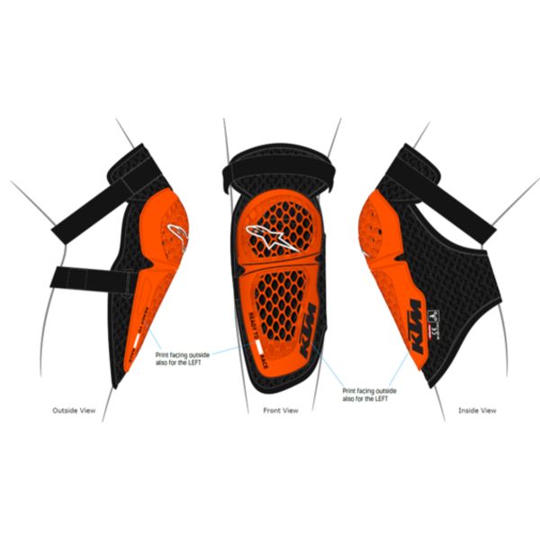 KTM KTM Bionic Plus Knee Protector KTM