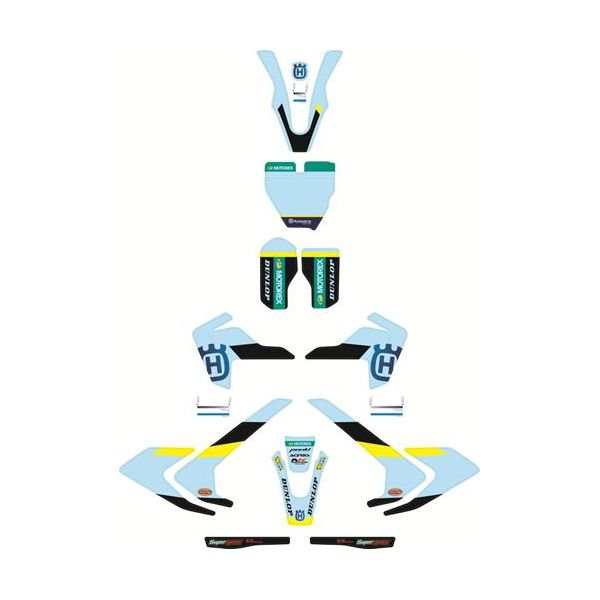 KTM Husqvarna Factory graphics kit Husqvarna