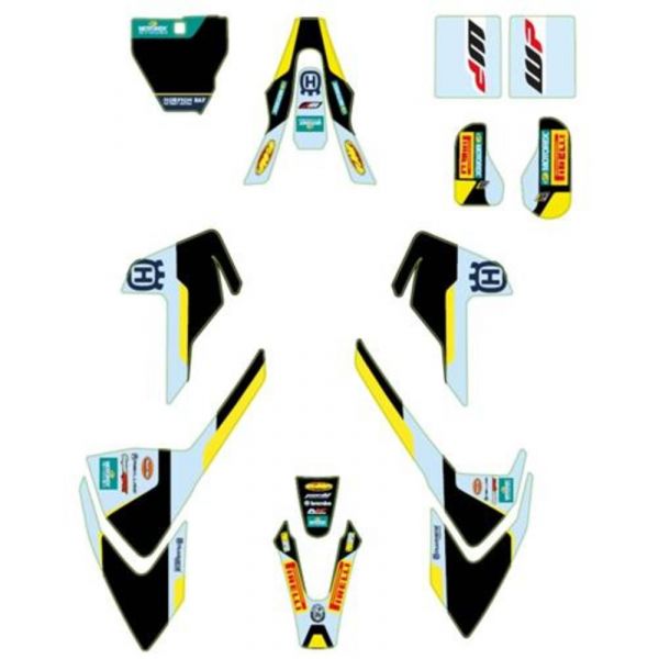 KTM Husqvarna Factory graphics kit Husqvarna