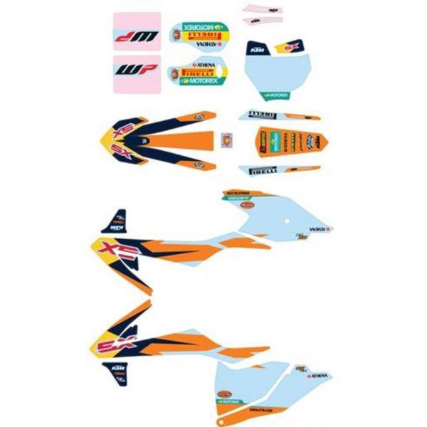 KTM KTM Factory graphics kit KTM