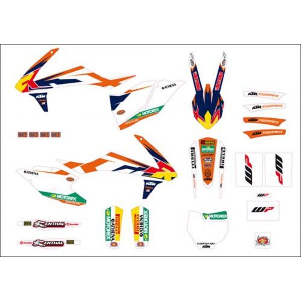 KTM KTM Factory graphics kit KTM