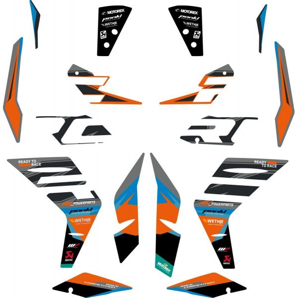 KTM KTM Factory graphics kit KTM