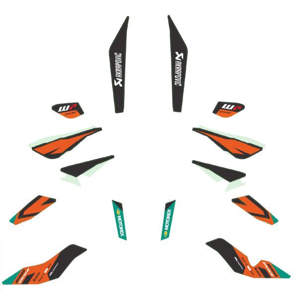 KTM KTM Factory graphics kit KTM
