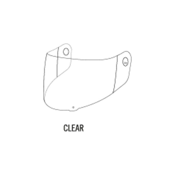  KTM X-SPIRIT III 2D RACING VISOR CLEAR KTM