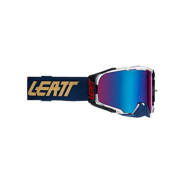 Goggles MX-Enduro Leatt Goggle Velocity 6.5 Iriz Blue