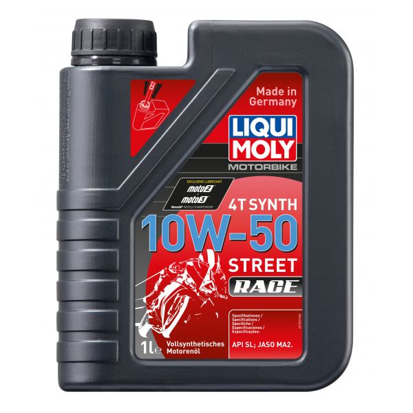 Ulei motor 4 timpi Liqui Moly Ulei 4T 10W50 1L Street Race 1502