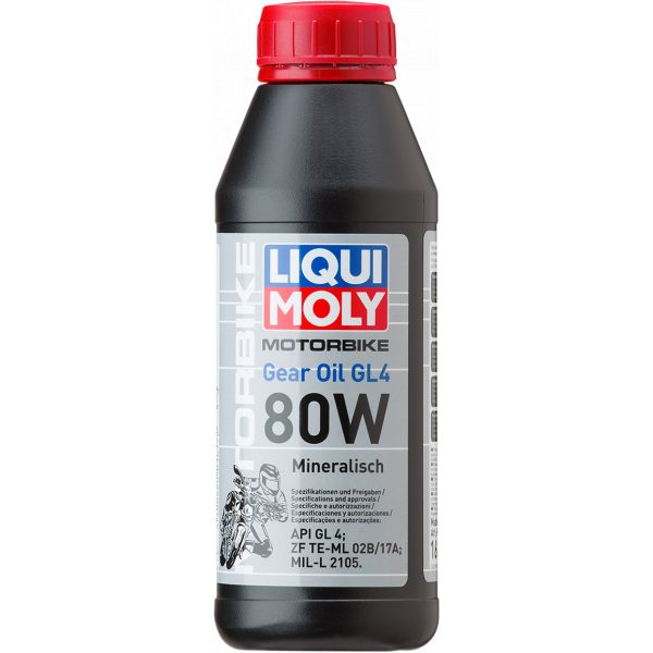 Transmision oil Liqui Moly Gear Oil Gl4 80w Mineral 500 Ml 1617