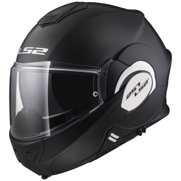 Flip up helmets LS2 Flip-Up Motorcycle Helmet FF399 Valiant Matt Black