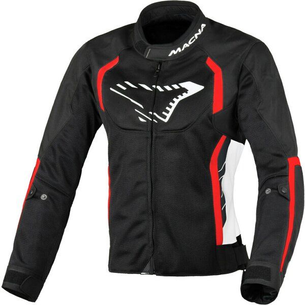 Geci Moto Textil - Dama Macna Geaca Moto Tetila Dama GRISCA Black/Red