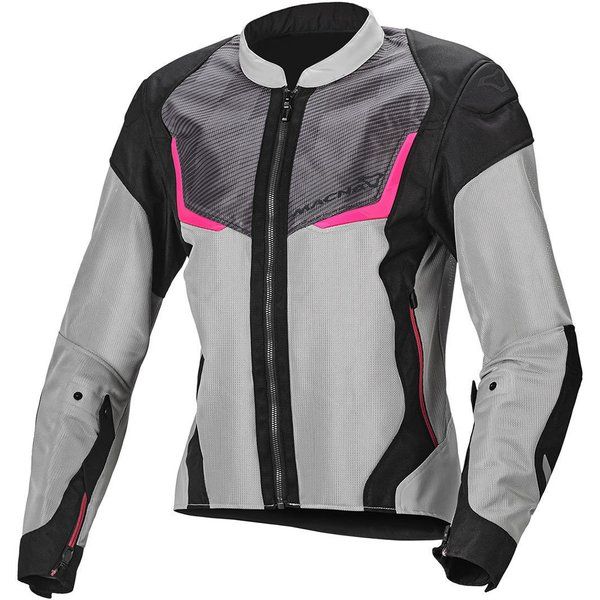 Geci Moto Textil - Dama Macna Geaca Moto Textila Dama ORCANO Black/Grey/Pink