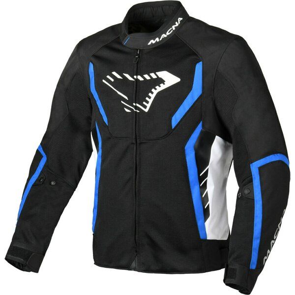 Geci Moto Textil Macna Geaca Moto Tetila GRISCO Black/White/Blue