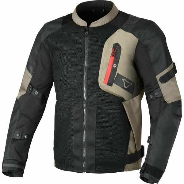 Geci Moto Textil Macna Geaca Moto Tetila RADDIC Black/Brown