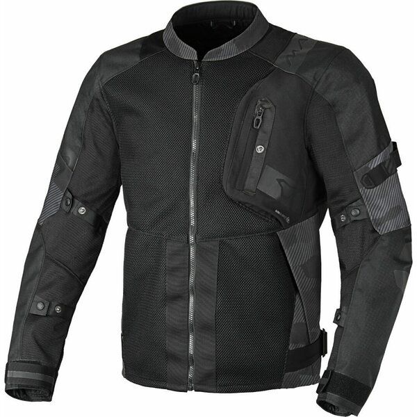 Geci Moto Textil Macna Geaca Moto Tetila RADDIC Black/Grey Camo